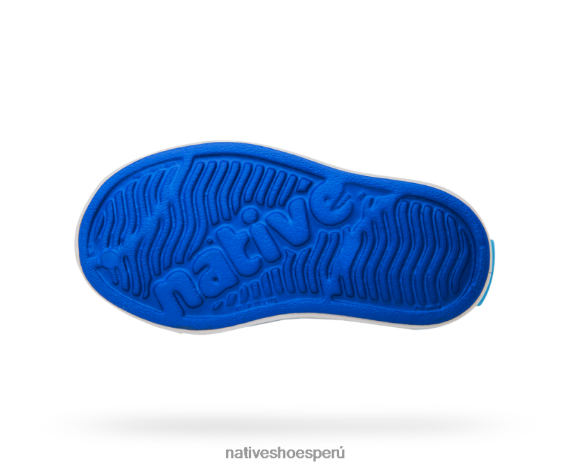 educacion fisica Native Shoes niños jefferson azul victoria/blanco concha HV64F8125 calzado