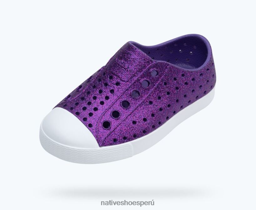 educacion fisica Native Shoes niños jefferson bling estrella de mar bling/ concha blanca HV64F8142 calzado