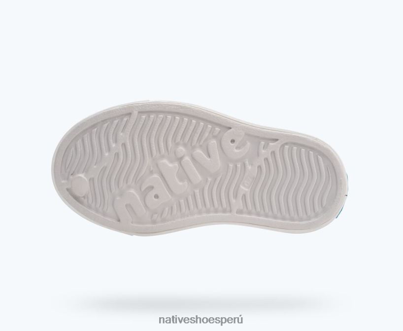educacion fisica Native Shoes niños jefferson bling estrella de mar escarcha bling/ concha blanca HV64F8178 calzado