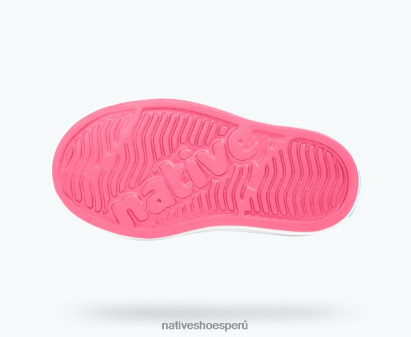 educacion fisica Native Shoes niños jefferson bling floyd bling/blanco concha HV64F8160 calzado