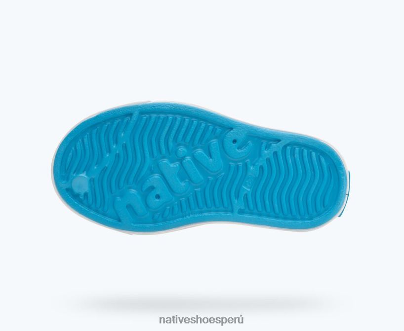 educacion fisica Native Shoes niños jefferson bling maría costera bling/ concha blanca HV64F8222 calzado