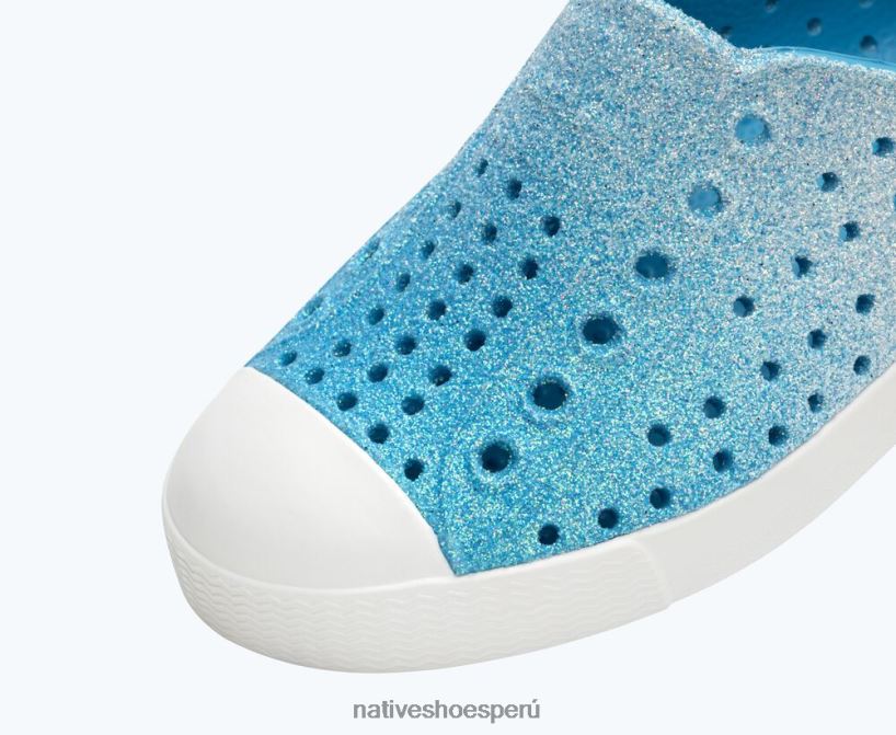 educacion fisica Native Shoes niños jefferson bling maría costera bling/ concha blanca HV64F8222 calzado