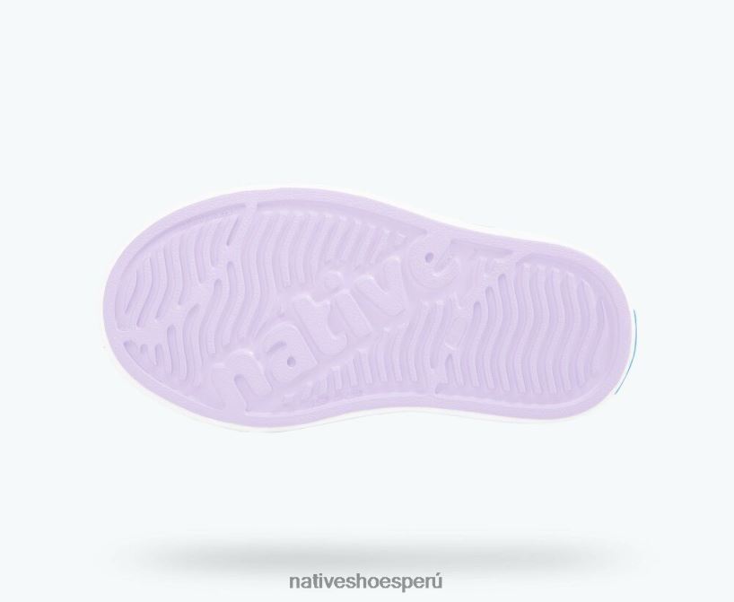 educacion fisica Native Shoes niños jefferson bling polvo bling/cáscara blanca HV64F8147 calzado