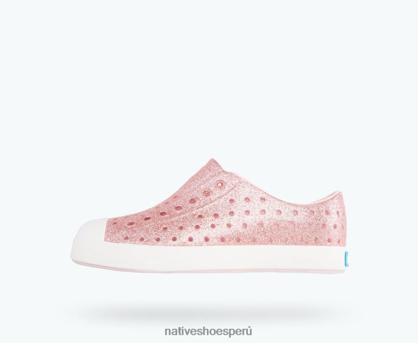 rosa leche bling/blanco concha