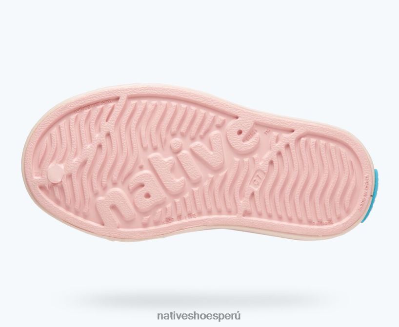 educacion fisica Native Shoes niños jefferson bling rosa brillante/rosa polvo HV64F8157 calzado