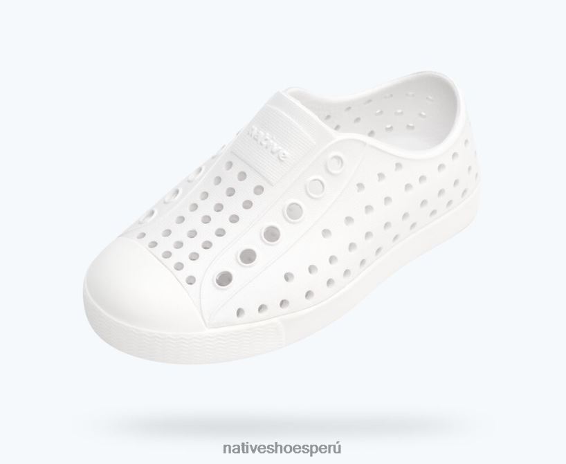 educacion fisica Native Shoes niños jefferson concha blanca HV64F8159 calzado