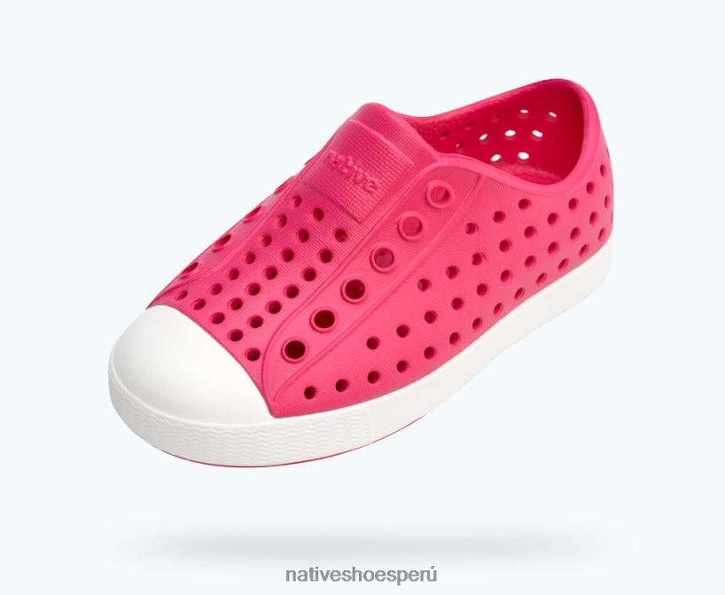 educacion fisica Native Shoes niños jefferson rosa hollywood/blanco concha HV64F8135 calzado