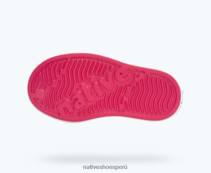 educacion fisica Native Shoes niños jefferson rosa hollywood/blanco concha HV64F8135 calzado