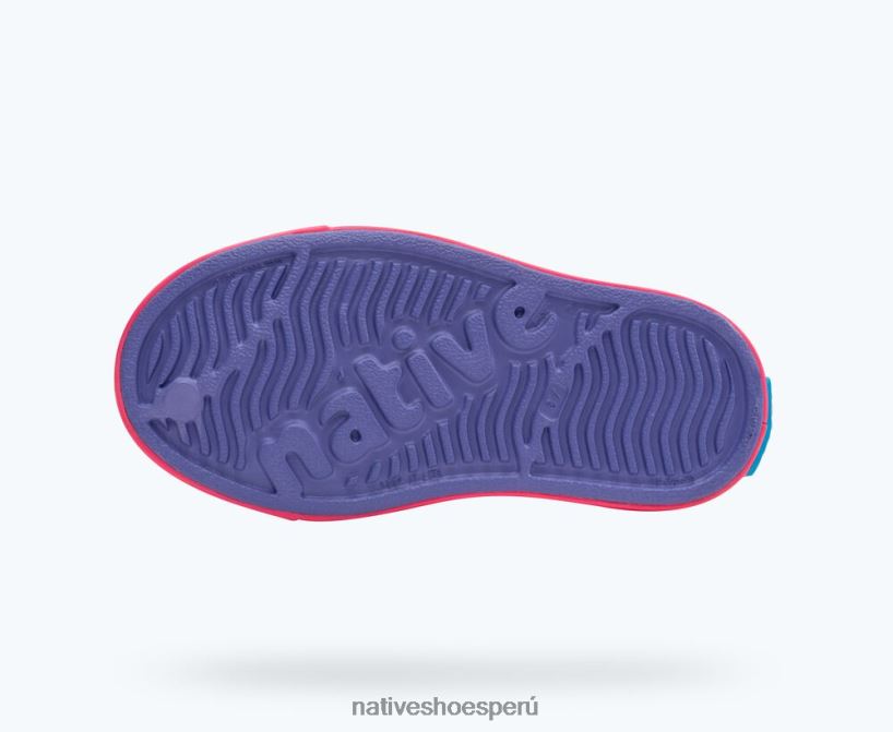 educacion fisica Native Shoes niños jefferson violeta neblina/rosa deslumbrante HV64F8246 calzado