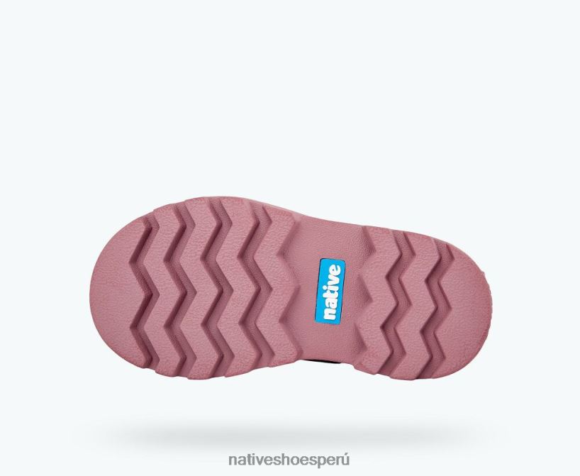 educacion fisica Native Shoes niños kensington treklite brillo purpurina rosa/rosa templo HV64F8253 calzado