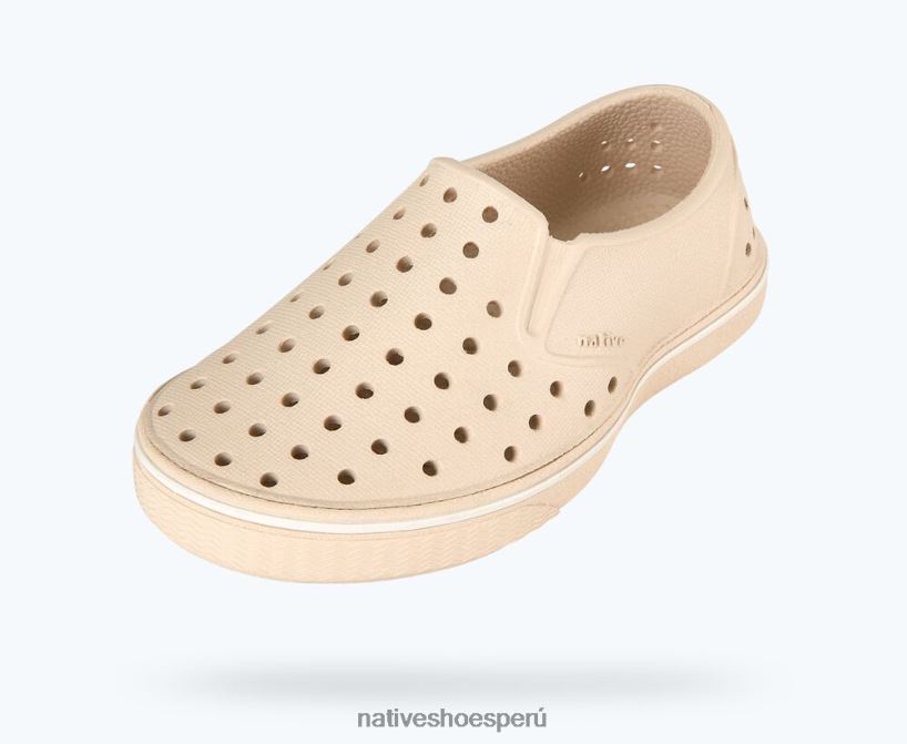 educacion fisica Native Shoes niños millas florecen blanco hueso HV64F8207 calzado