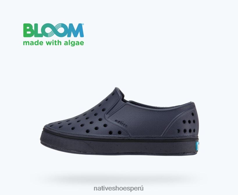 educacion fisica Native Shoes niños millas florecen ónix HV64F8234 calzado