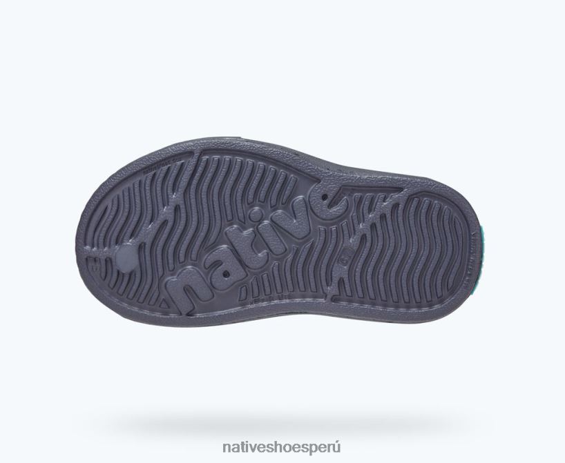 educacion fisica Native Shoes niños millas florecen ónix HV64F8234 calzado