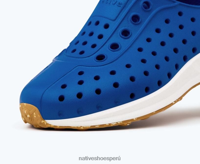 educacion fisica Native Shoes niños robbie sugarlite Azul victoria/blanco concha/puré de goma moteada HV64F8149 calzado