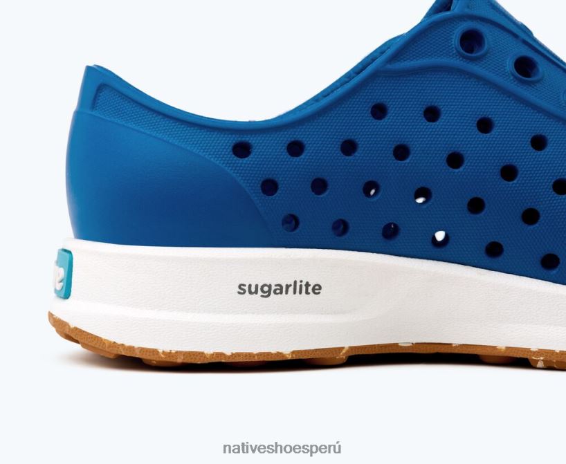 educacion fisica Native Shoes niños robbie sugarlite Azul victoria/blanco concha/puré de goma moteada HV64F8149 calzado