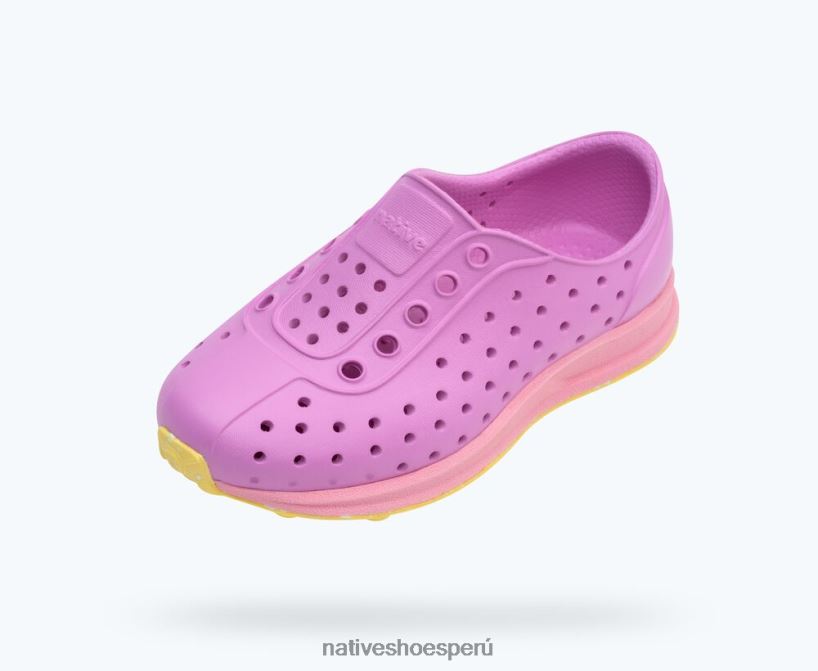 educacion fisica Native Shoes niños robbie sugarlite Rosa Winterberry/Rosa princesa/Goma moteada de la mañana HV64F8201 calzado