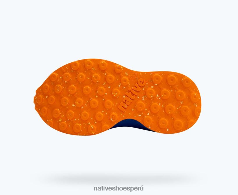 educacion fisica Native Shoes niños robbie sugarlite azul descansando/azul uv/goma moteada ciudad HV64F8242 calzado