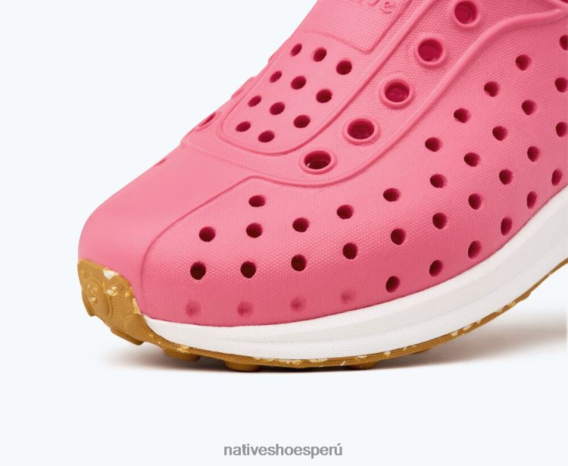 educacion fisica Native Shoes niños robbie sugarlite rosa hollywood/blanco concha/puré de goma moteada HV64F8181 calzado