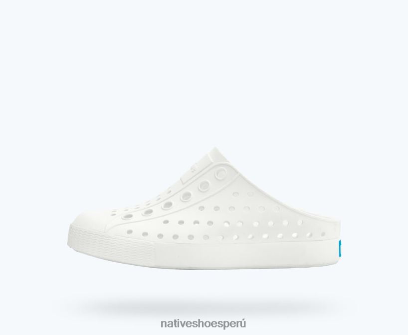 educacion fisica Native Shoes niños zueco jefferson sugarlite concha blanca HV64F8123 calzado