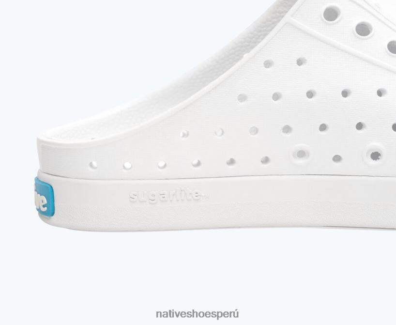 educacion fisica Native Shoes niños zueco jefferson sugarlite concha blanca HV64F8123 calzado