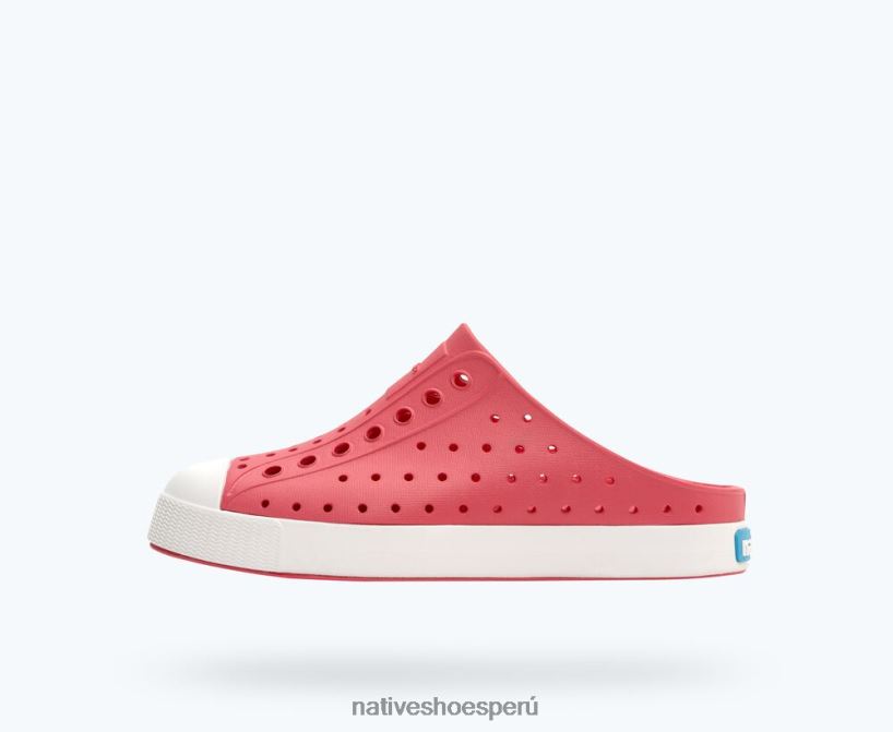 educacion fisica Native Shoes niños zueco jefferson sugarlite rosa deslumbrante/blanco concha HV64F8122 calzado