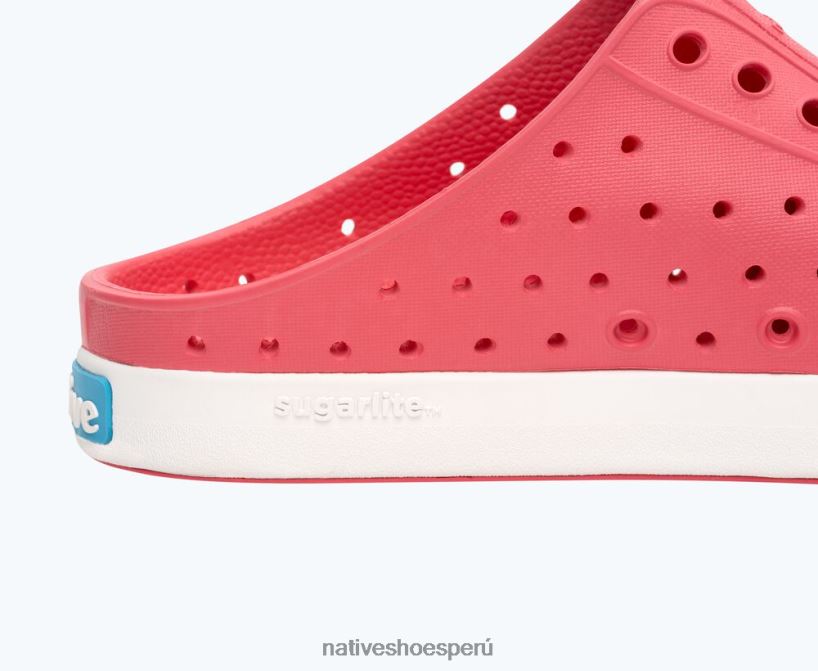 educacion fisica Native Shoes niños zueco jefferson sugarlite rosa deslumbrante/blanco concha HV64F8122 calzado