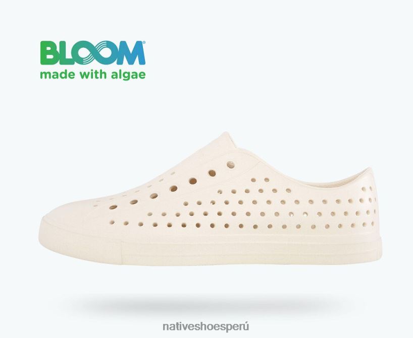 educacion fisica Native Shoes hombres Archivo de Jefferson Bloom blanco hueso HV64F843 calzado