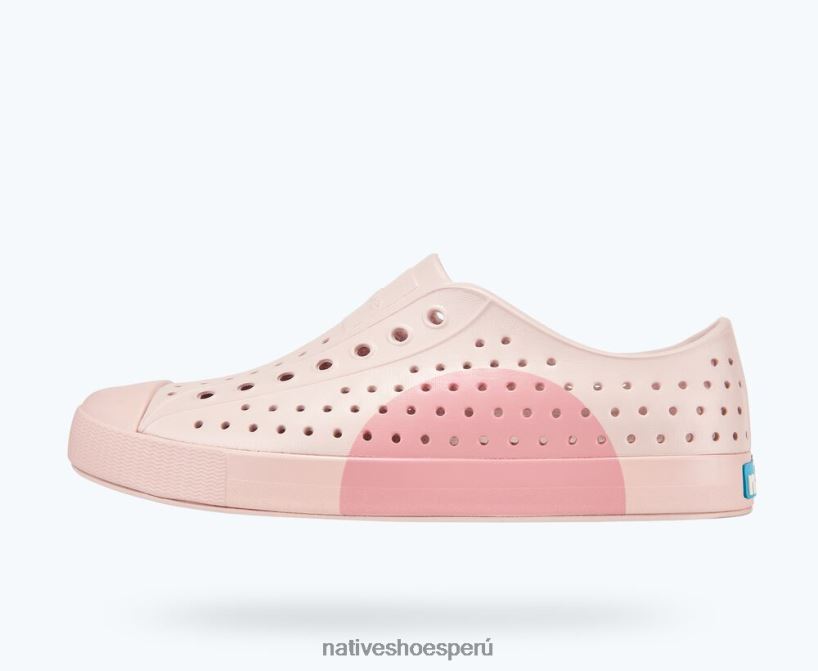 educacion fisica Native Shoes hombres bloque jefferson rosa polvo/círculo rosa HV64F859 calzado