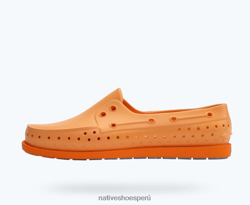 educacion fisica Native Shoes hombres howard sugarlite Naranja papaya/naranja ciudad/caucho moteado cielo HV64F833 calzado