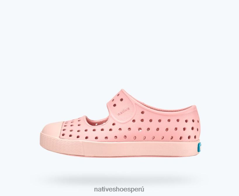 educacion fisica Native Shoes niños enebro jefferson rosa rosa/rosa polvo HV64F8214 calzado