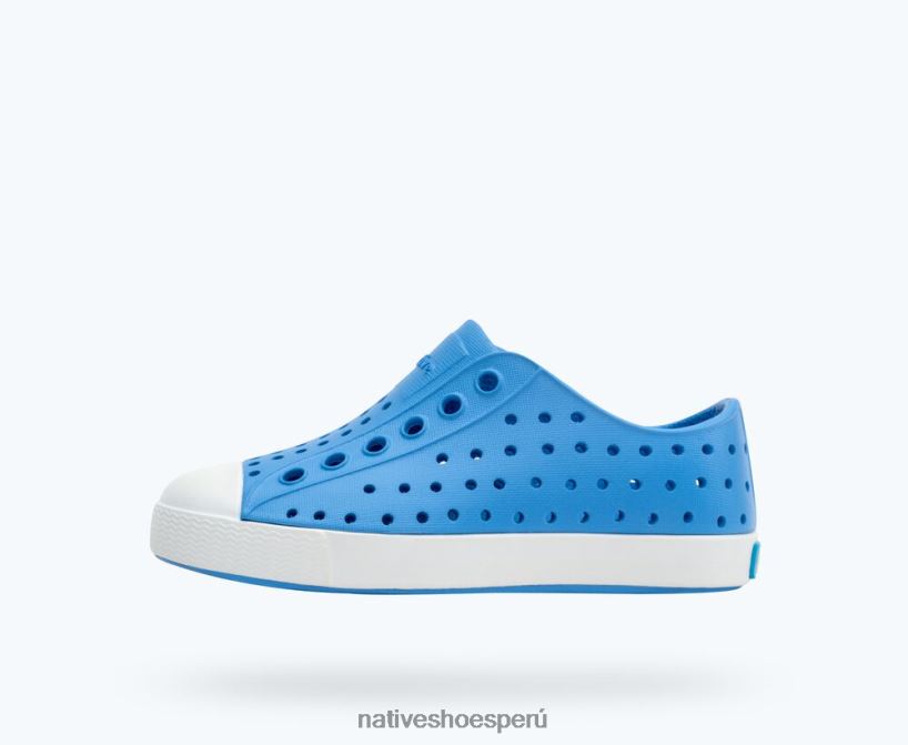 educacion fisica Native Shoes niños jefferson azul descansado/blanco concha HV64F8243 calzado