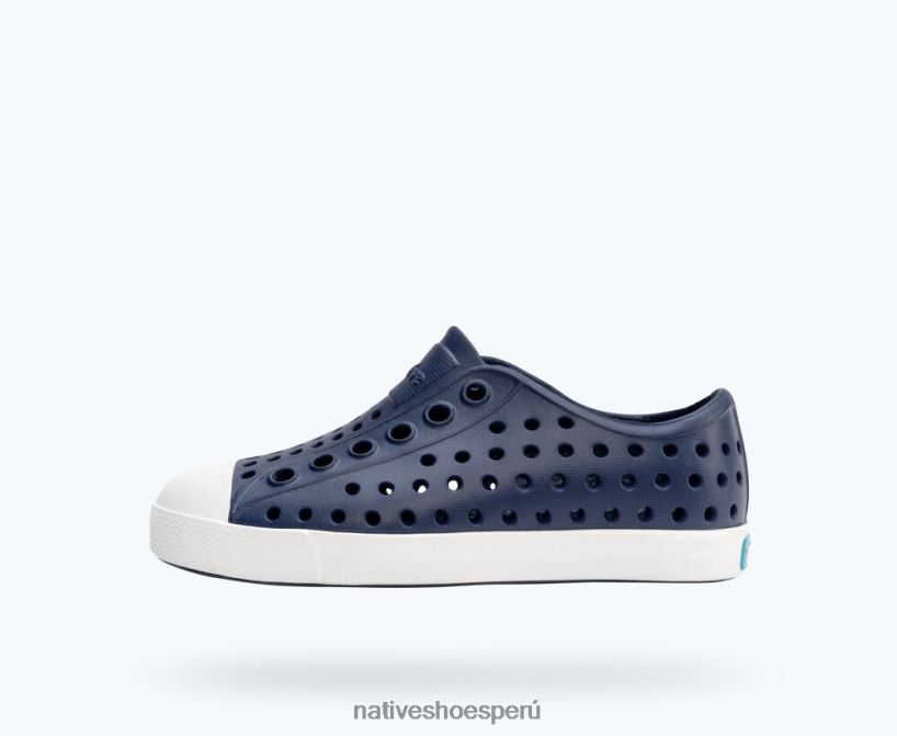 educacion fisica Native Shoes niños jefferson azul regata/blanco concha HV64F8133 calzado