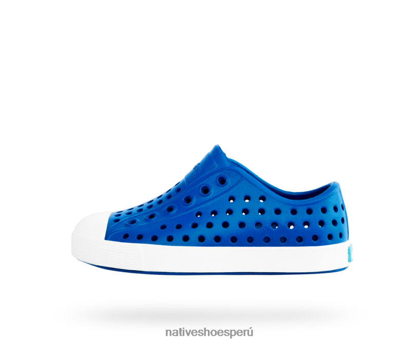 educacion fisica Native Shoes niños jefferson azul victoria/blanco concha HV64F8125 calzado