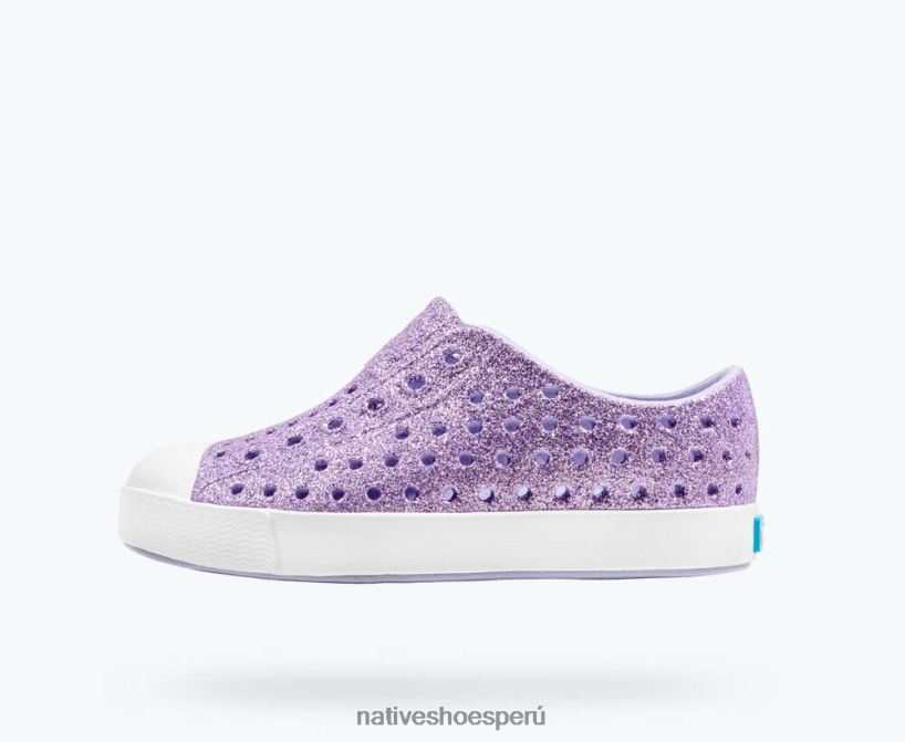 educacion fisica Native Shoes niños jefferson bling polvo bling/cáscara blanca HV64F8147 calzado