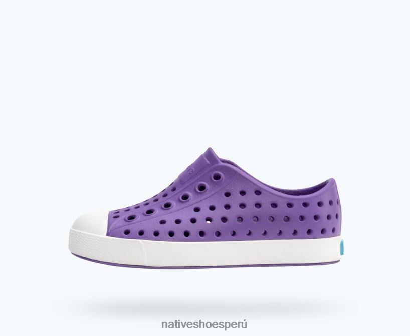 educacion fisica Native Shoes niños jefferson estrella de mar violeta/ concha blanca HV64F8127 calzado