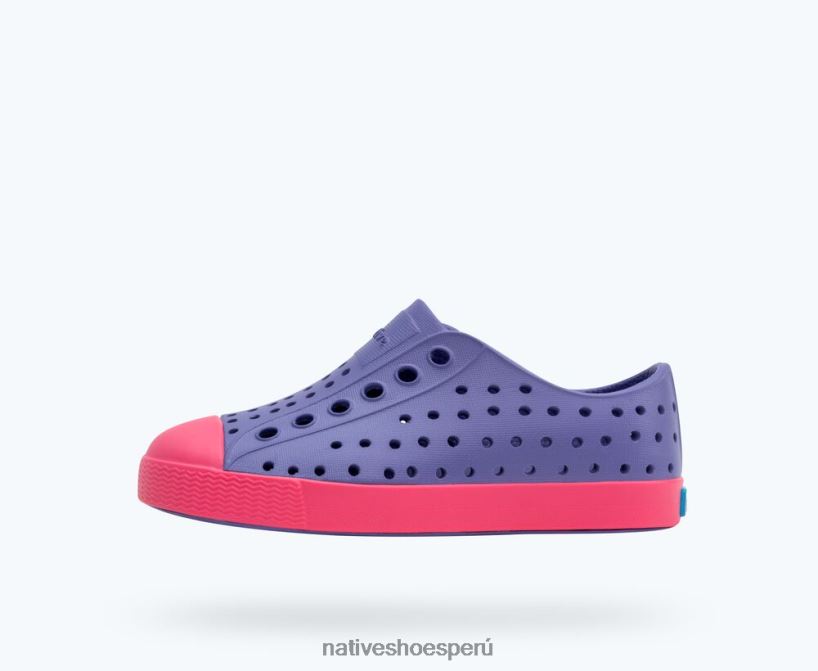 educacion fisica Native Shoes niños jefferson violeta neblina/rosa deslumbrante HV64F8246 calzado